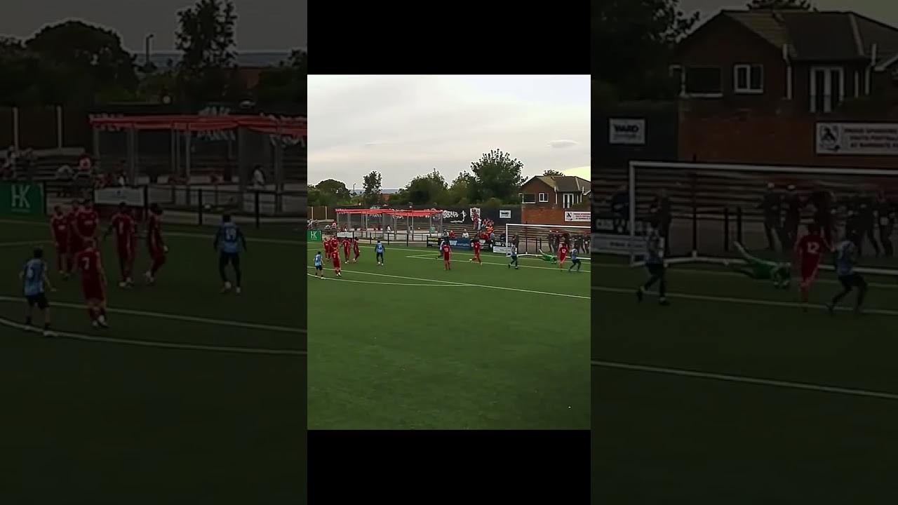 Hani Hechachena with a stunning free-kick for Carshalton Athletic 🔴🚀