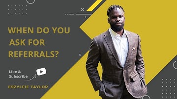 Ask For Referrals at the Onset Your Sales Process