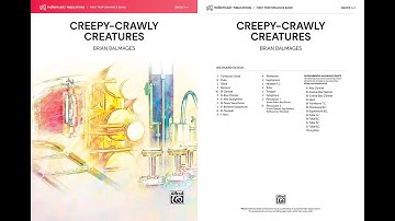 Creepy-Crawly Creatures, by Brian Balmages – Score & Sound