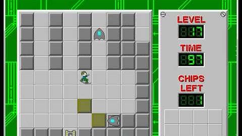 CCLP3 level 17 solution - 91 seconds