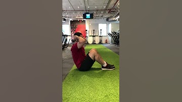 The Science Gym Exercise - Seated active thoracic extension