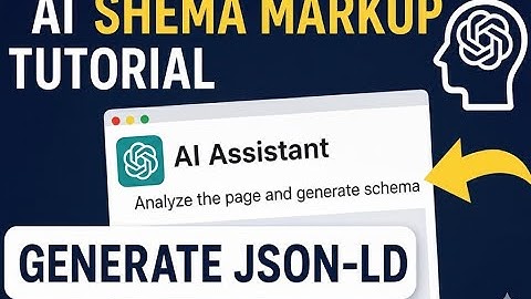 AI Schema Markup Tutorial 2025 | Generate Perfect JSON-LD for Any URL Using ChatGPT