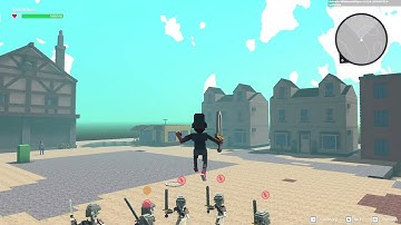 THE SANDBOX | FIGHTING SKELETONS | Exploring the Metaverse