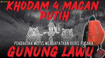 Pendakian Mistis Beli Keris Pusaka Khodam 4 Macan Putih di Pasar dieng Gunung Lawu via Candi Cetho