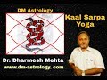 Kal Sarpa Yoga/Dosha in Vedic Astrology by Dr Dharmesh Mehta