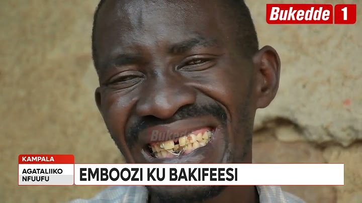 Agataliikonfuufu: Yiino emboozi ku ba KIFEESI  Abaabasimattuka balojja  Abamu baabakulaamu amannyo