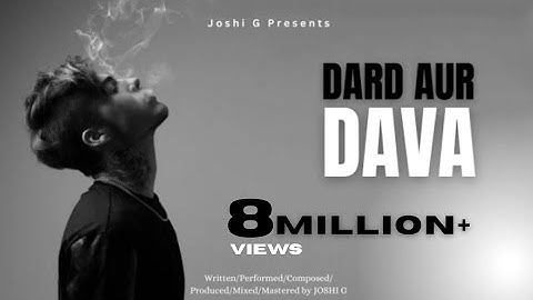 Dard Aur Dava - Joshi G | New Sad Hindi Rap Song 2024 | Official Audio | Latest Rap Song