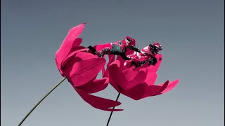 Sway Pole - Red Flowers