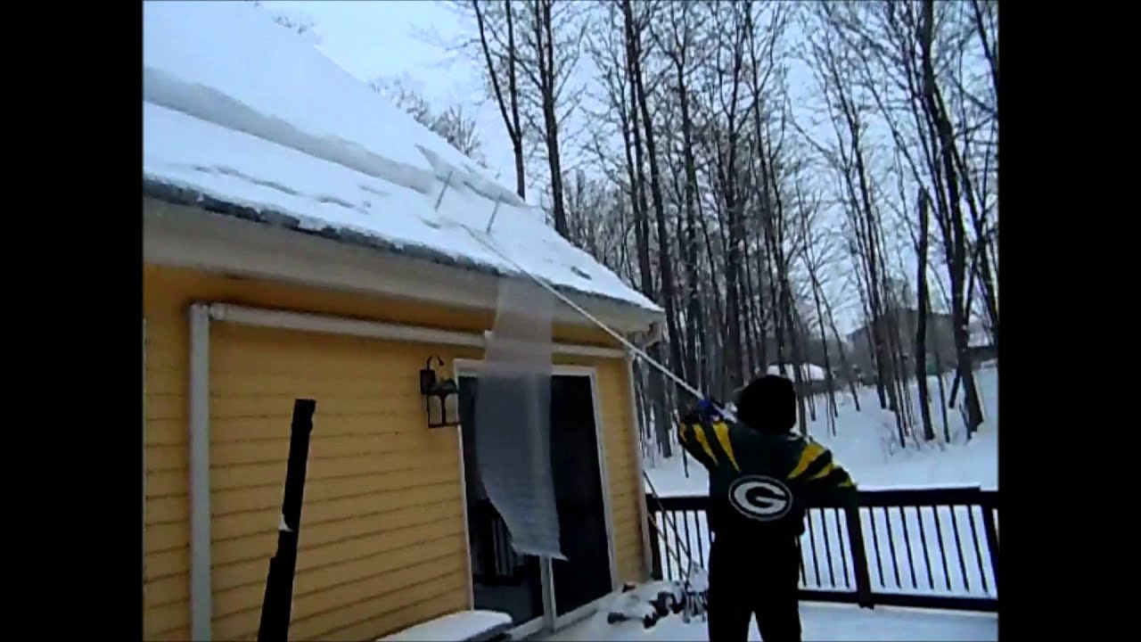 Roof Snow Removal YouTube