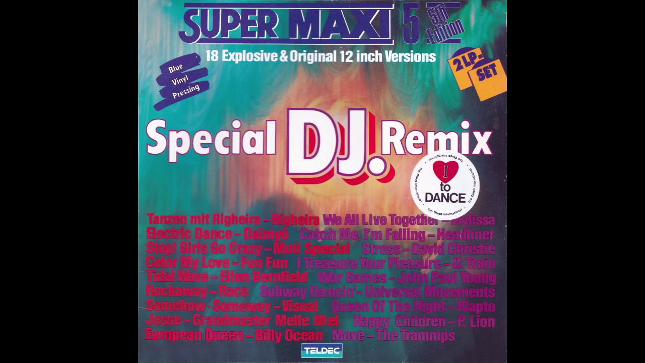 Headliner (Thomas Anders) – “Catch Me I’m Falling” (long vers) (Germany Teldec) 1984