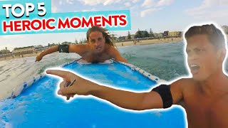 Top 5 - HEROIC Moments of Bondi Rescue