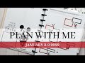 PLAN WITH ME | MICKEY MOUSE | JANUAURY 3-9 2022 | DASHBOARD LAYOUT | HAPPY PLANNER |