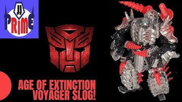 JJ Prime REVIEWS: Transformers Age Of Extinction Voyager Class SLOG!
