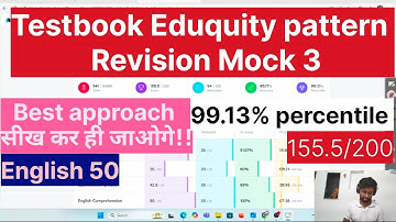 Testbook Eduquity pattern based Revision Full Test 3|Solutions+Analysis| ✍️💯#ssc#cgl#ssccgl#eduquity