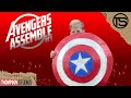 How To Make A Cardboard Captain America Shield (with magnetic gauntlet)