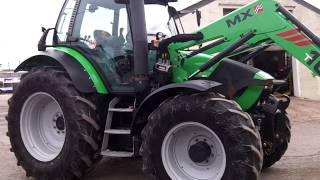 Deutz Agrotron M420 c/w front linkage & MX T10 loader