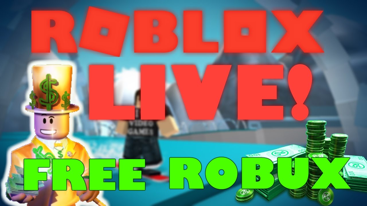 ROBLOX LIVE 100 ROBUX GIVEAWAY EVERY 10 SUBS (SPECIAL LIVESTREAM!) - 