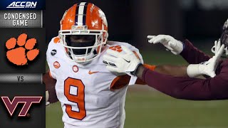 Clemson vs. Virginia Tech Condensed Game | 2020 ACC Football