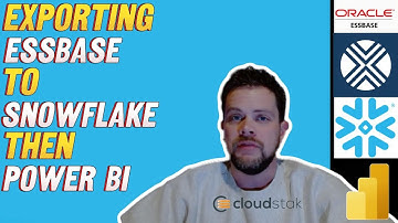 Seamlessly Loading Essbase Data to Snowflake for Power BI