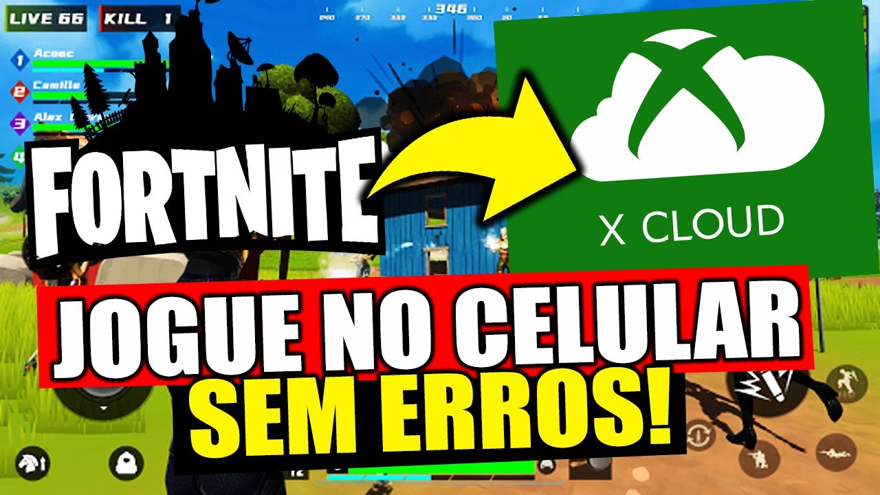 Como Jogar Fortnite com XCloud no PC ou Celular; - MMORPGPLAY