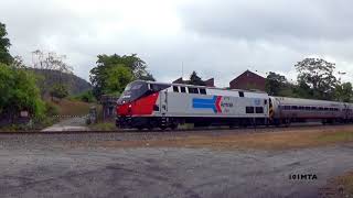 Amtrak Autumn Express On The CSX River Line
