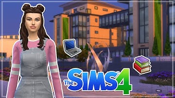 The Sims 4: Discover University (Part 1) First Day on Campus