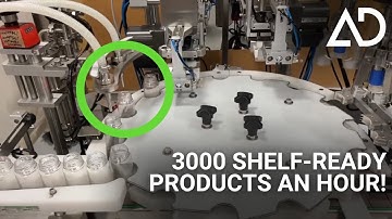 Vape e-Liquid being Filled in a Factory (FL-800D) | Advanced Dynamics
