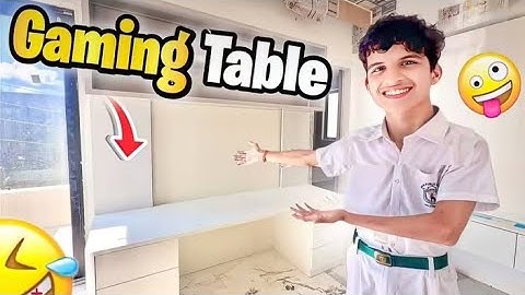 Piyush Ka Gaming Table Ready Hogya 😍 | New Gaming Setup 2025 | Room Tour | Sovarjhoshivlogrs