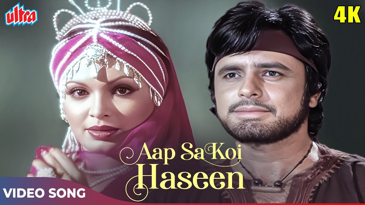 Aap Sa Koi Haseen 4K   Kishore Kumar Asha Bhosle Duet Hit   Sanjay Khan Parveen Babi   Chandi Sona