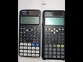 Casio 991EX vs. 991ES,  which is fast and better? #scientificcalculator #casiocalculator