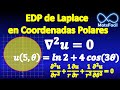 EDP de Laplace en coordenadas Polares, separación de variables