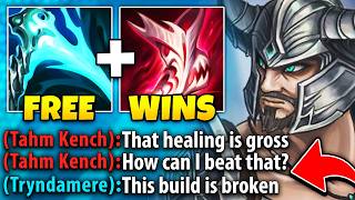 This is how you top gap TAHM KENCH players EVERY game screenshot 2