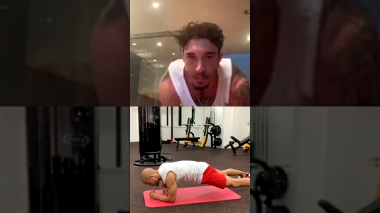 Šime Vrsaljko i Dragutin Golub Instagram live 6.5.2020..
