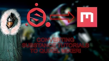 Using Substance Painter Features In Quixel Mixer?? #QuixelMixer2021