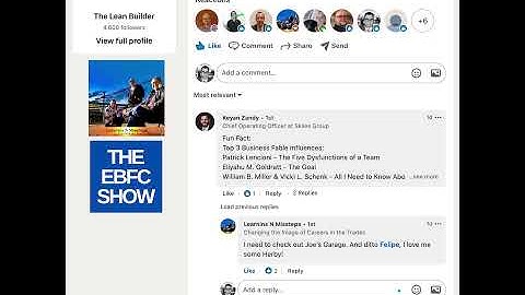 Collaboration LinkedIn Comments - The Lean Builder Chapter 1 - Daily Huddles #shorts