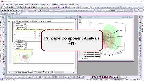 Introduction of Principle Component Analysis App
