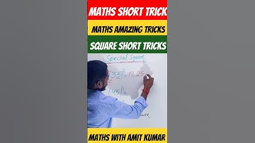 Fast Math Square Trick For Unit Digit 5 Numbers in your Mind -YouTube ·#shorts#viral #video