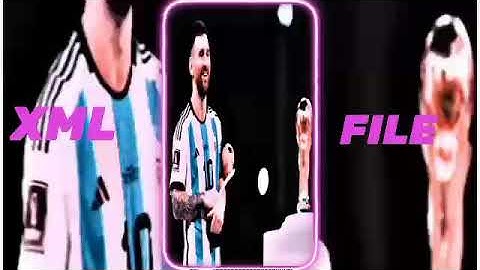 AFA_MESSI_TIK TOK _ ARGENTINA_ XML  FILE VIDEO //#xml_file #youtube #xmlalightmotion #youtubeshorts