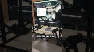 Imitation Learning  #machinelearning #robotics #robot #imitationlearning #ai #camera #students