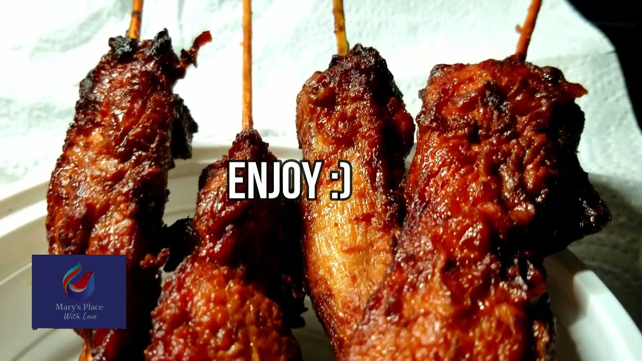 Keto Chicken Teriyaki on a stick made easy in the Air fryer YouTube