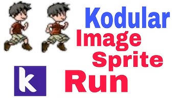Kodular image sprite run | Kodular game making | image sprite
