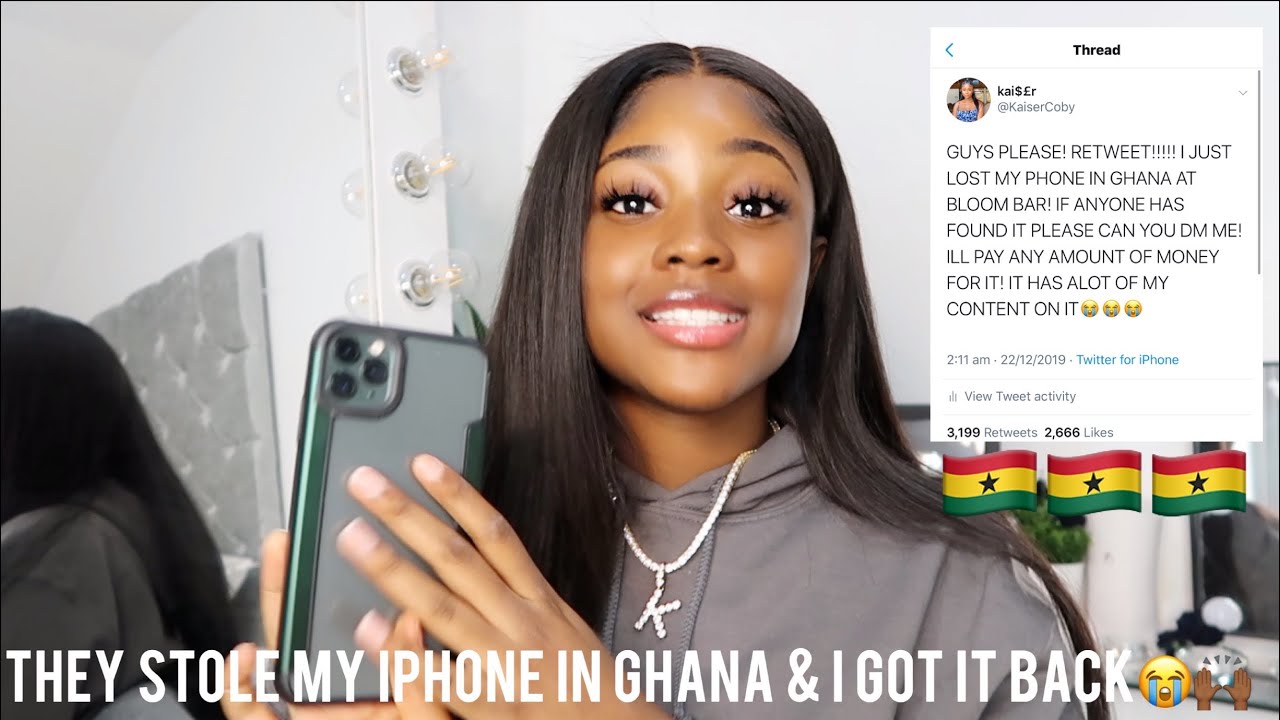 HOW MY IPHONE 11 PRO WAS STOLEN IN GHANA & HOW I GOT IT BACK!!!| STORYTIME| KAISERCOBY