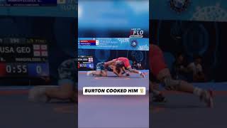 Ryan Burton’s pace was too much in his first match at U20 Worlds! Watch all the action LIVE on Flo