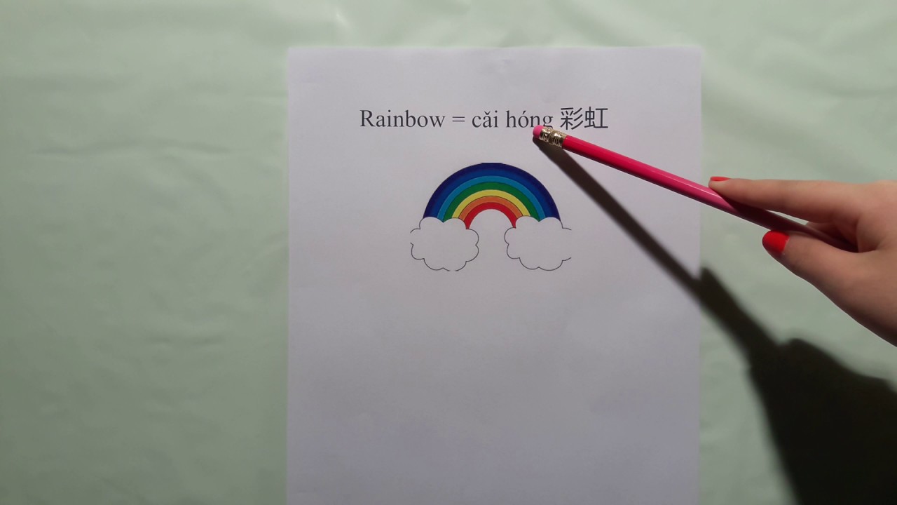 How To Say Rainbow In Mandarin Chinese