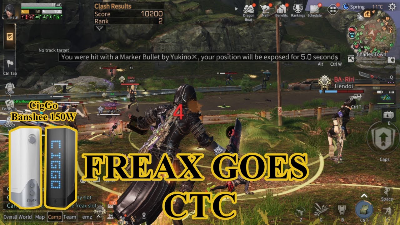 LIFEAFTER FREAX GOES CTC FOR THE FIRST TIME - CigGo Banshee 150W