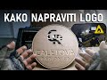 KAKO NAPRAVITI LOGO NA CNC | How to make a LOGO with a CNC machine