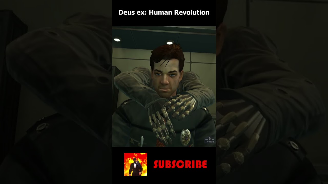 Why Don't You Put That Away, Sir 😂 Deus Ex #stealth?