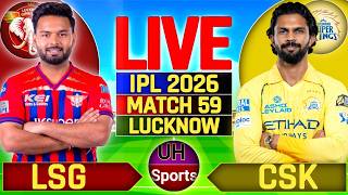 🔴 LSG vs CSK Live Match Commentary | IPL 2026 Live Cricket Match Today, IPL Live Score | 2nd Innings screenshot 4