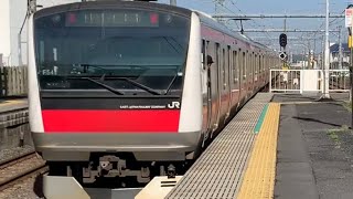 JR外房線誉田駅快速連結作業。(33)