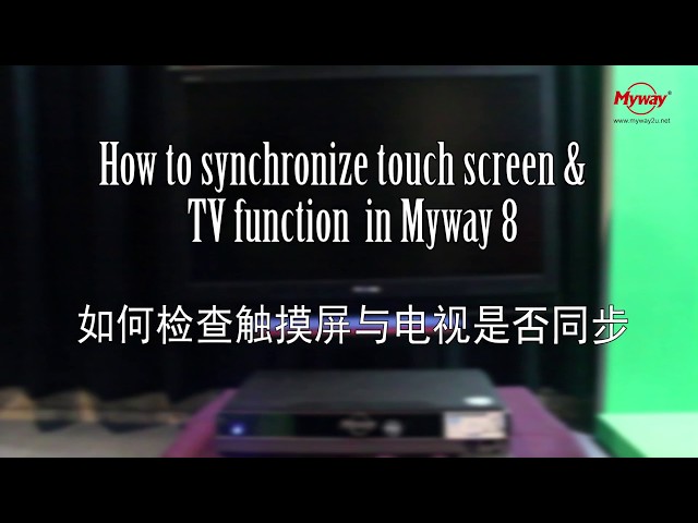 How to synchronizech screen & TV function in Myway 8 (Myway technology (M) Sdn bhd) class=